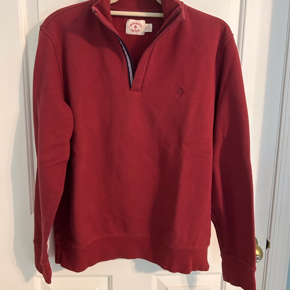 Brooks Brothers 1/4 Zip French Terry Pullover